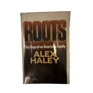 Vintage ROOTS by Alex Haley 1976 Hardback Book Dust Jacket First Print